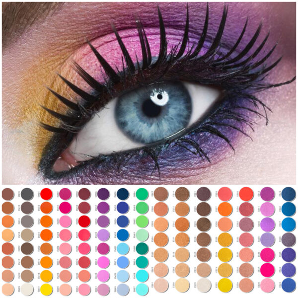 Chunky Glitter Eyeshadows Matte Pearlescent, Custom Formulas Available