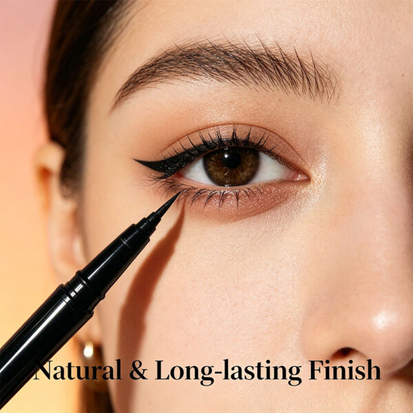 Ultra-Fine Water-Based Eyeliner Pen – Precise Smooth Application, Natural Look, Portable for Daily & Stage Makeup