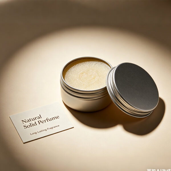 A Natural Solid Perfume Balm Long Lasting Light Fragrance Portable Pocket Size for Men Daily Use