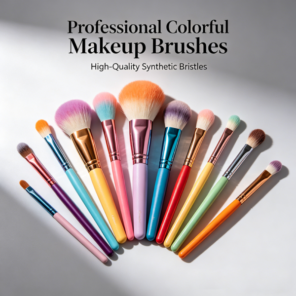 Professional Makeup Brush Set | Complete Kit for Eyeshadow, Blush & Concealer Beauty Tools